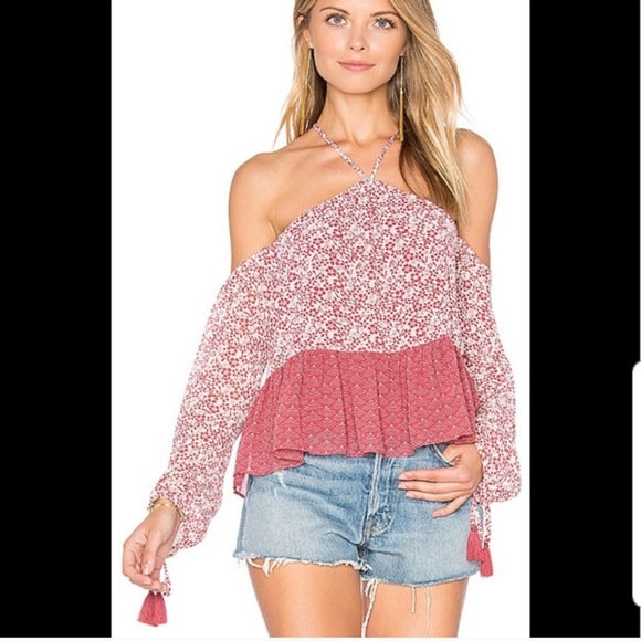 Tularosa Syrah Blouse Dusted Berry Small - Picture 1 of 13